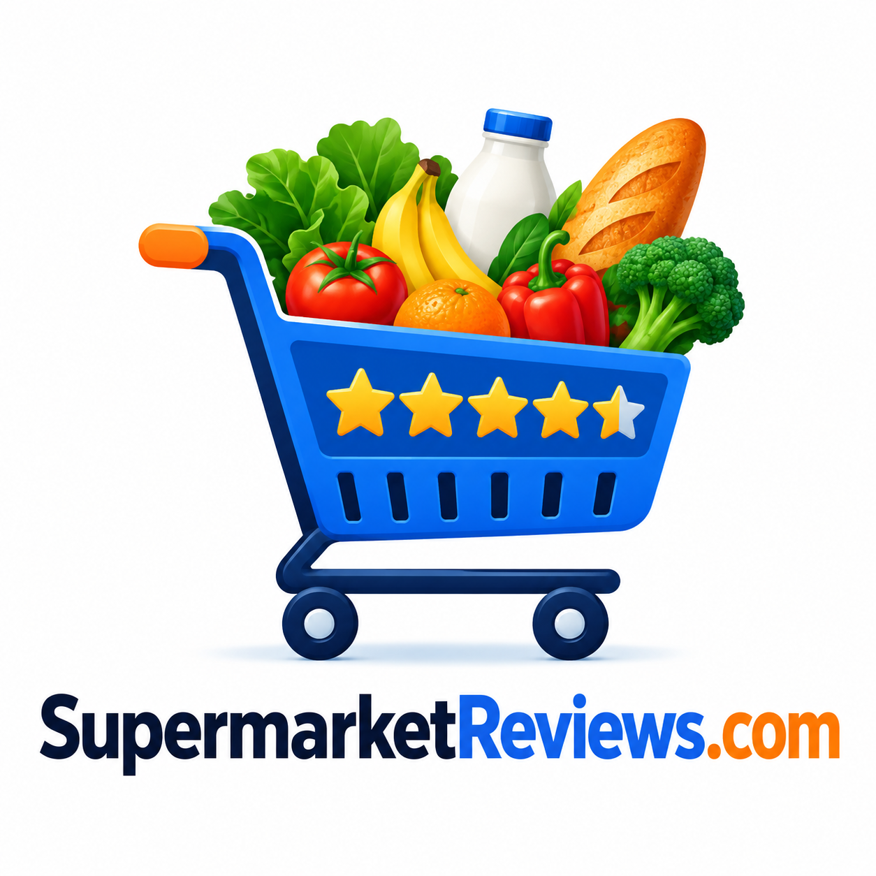 SupermarketReviews.com domain name artwork